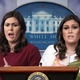 Image for article titled Bewildered White House Press Watches Dueling Huckabee Sanderses Each Claim She The Only One Telling Truth